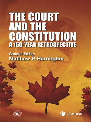 cover image of The Court and the Constitution